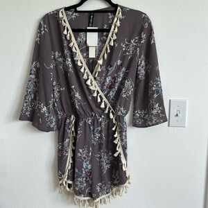 Design lab floral romper